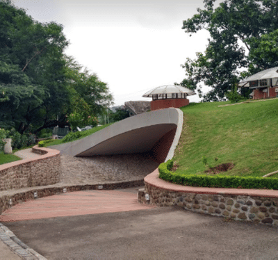 Entrance to the Nature Interpretation Center 
