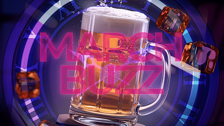 A image of a creative of March offering various beverages and hard drinks at On The Rocks resto bar at Hotel Aadithya