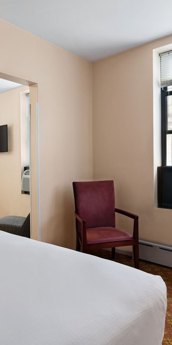 Modern Rooms with a chair and a window