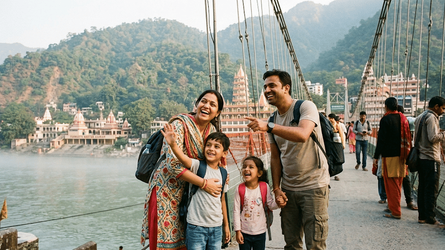 family holiday in rishikesh
