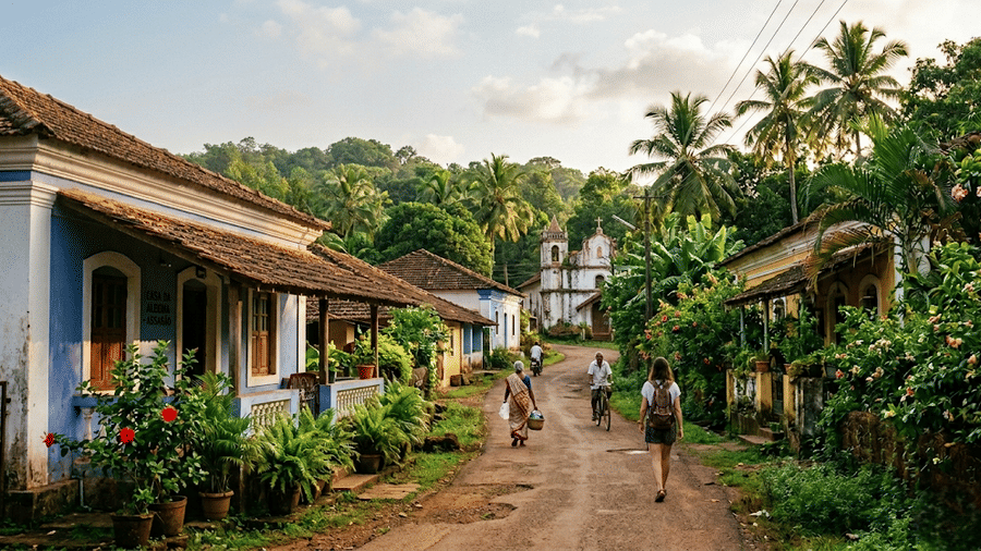 village of north goa