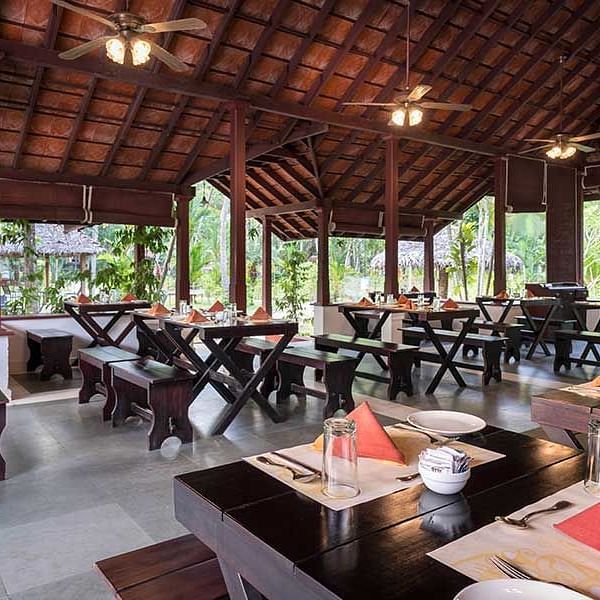 abad-turtle-open-hall-restaurant-view, Contact Beach Resort in Marari, Beach resorts in Allepey, 4 Star Resorts in Alleppey, Best Beach Resorts in Alleppey, Best Beach Resorts Near Cochin, Beach Resorts in Kerala