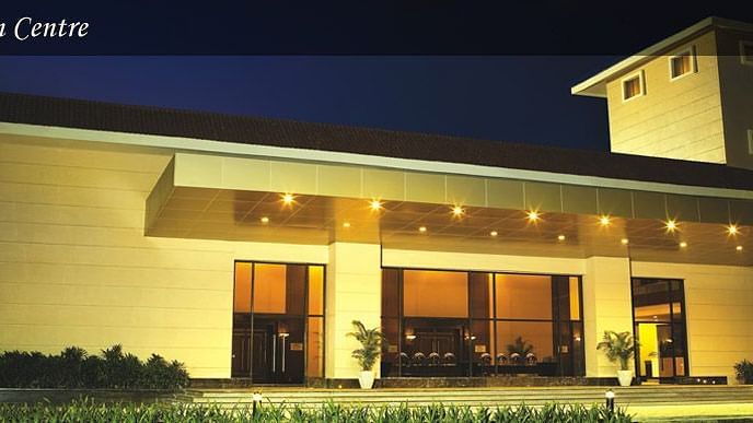 exterior facade of our Convention Centre in Madh Island, Mumbai