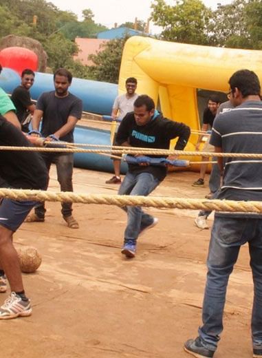 human-foosball