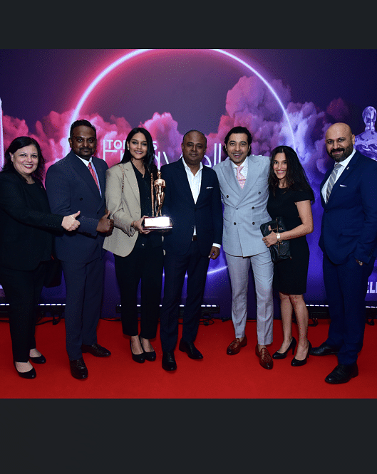 People receiving awards from the Today’s Traveller Awards.