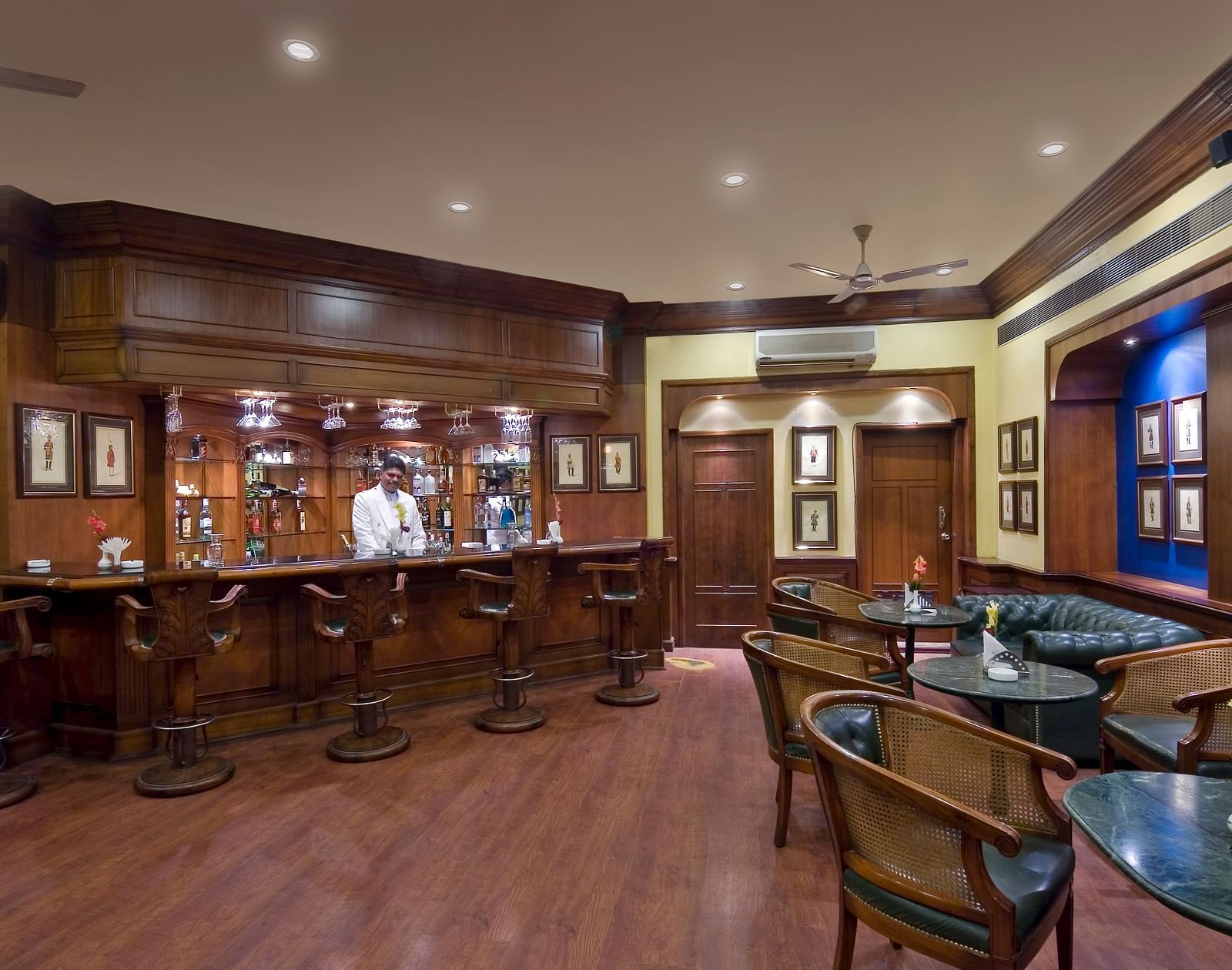 indoor seating space at the bar - Mayfair, Rourkela
