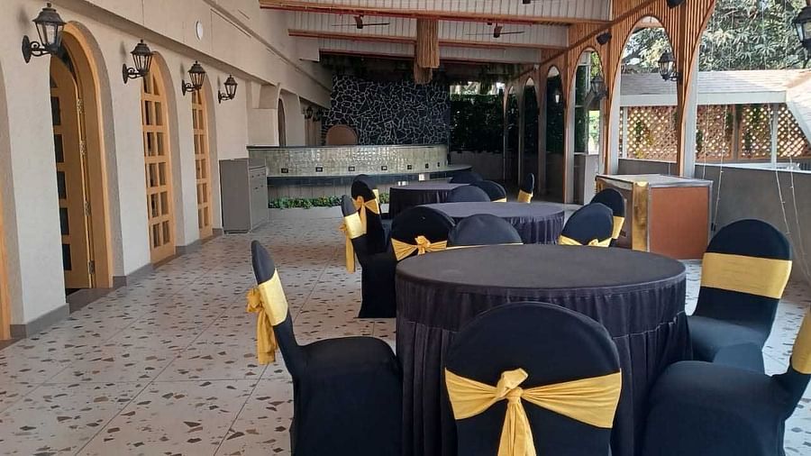 Seating arrangements inside Selara 4 - The Cindrella Hotel, Siliguri