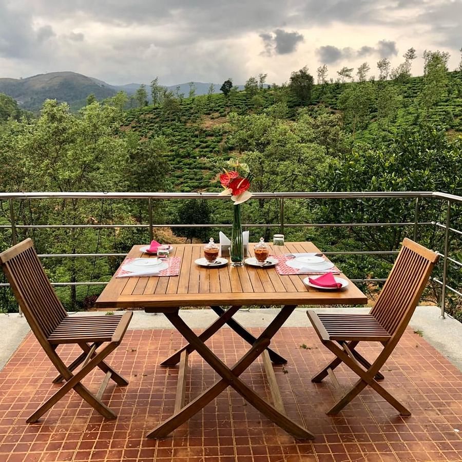 sit-out at our Wayanad resort