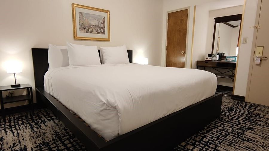 Gold, 1 Queen Bed