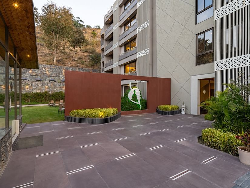 exterior of Stone Wood Hotel, Kumbhalgarh