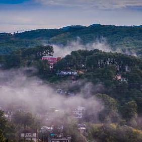 view of a hill station
