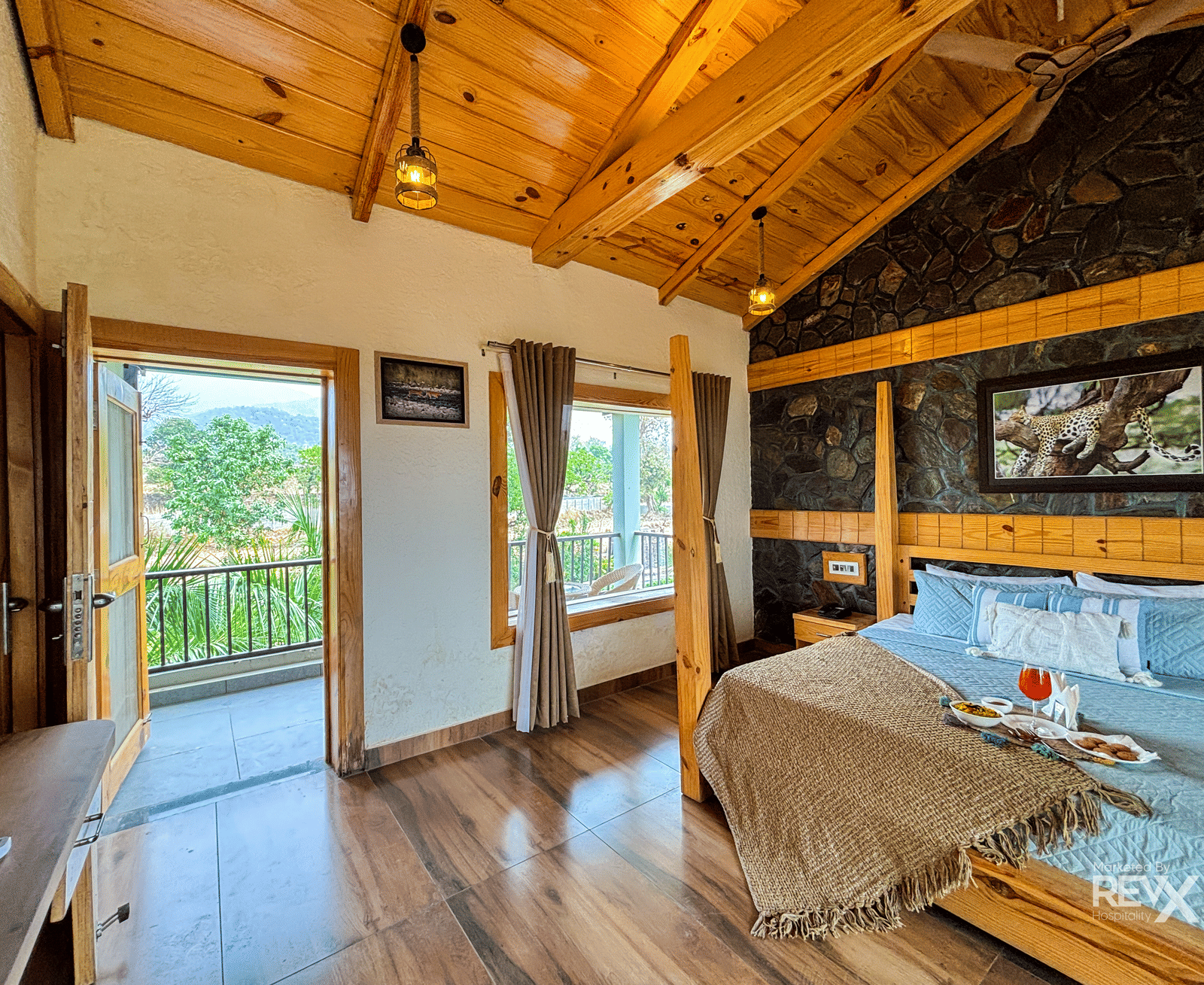 Mountain View Room at Corbett Nirvana Resort