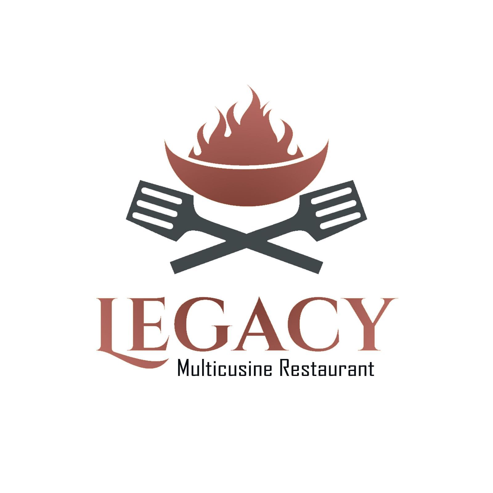 The Legacy Dining logo with the line 'Multicuisine restaurant'