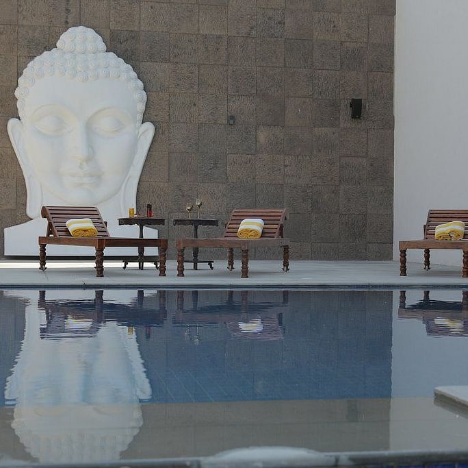 Pool Area - Clarks Safari, Ranthambore