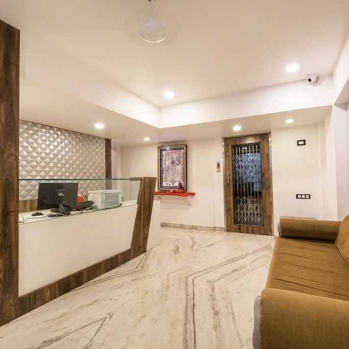 Reception of  Adamo Sanmukh with its unique interior  