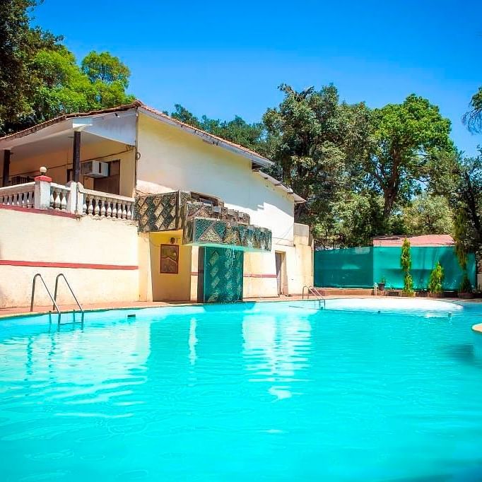Adamo Matheran - Village - view of our Swimming Pool near mumbai