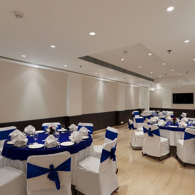 a view of the Conference Hall at Inde Hotel Vistawoods, Gurgaon