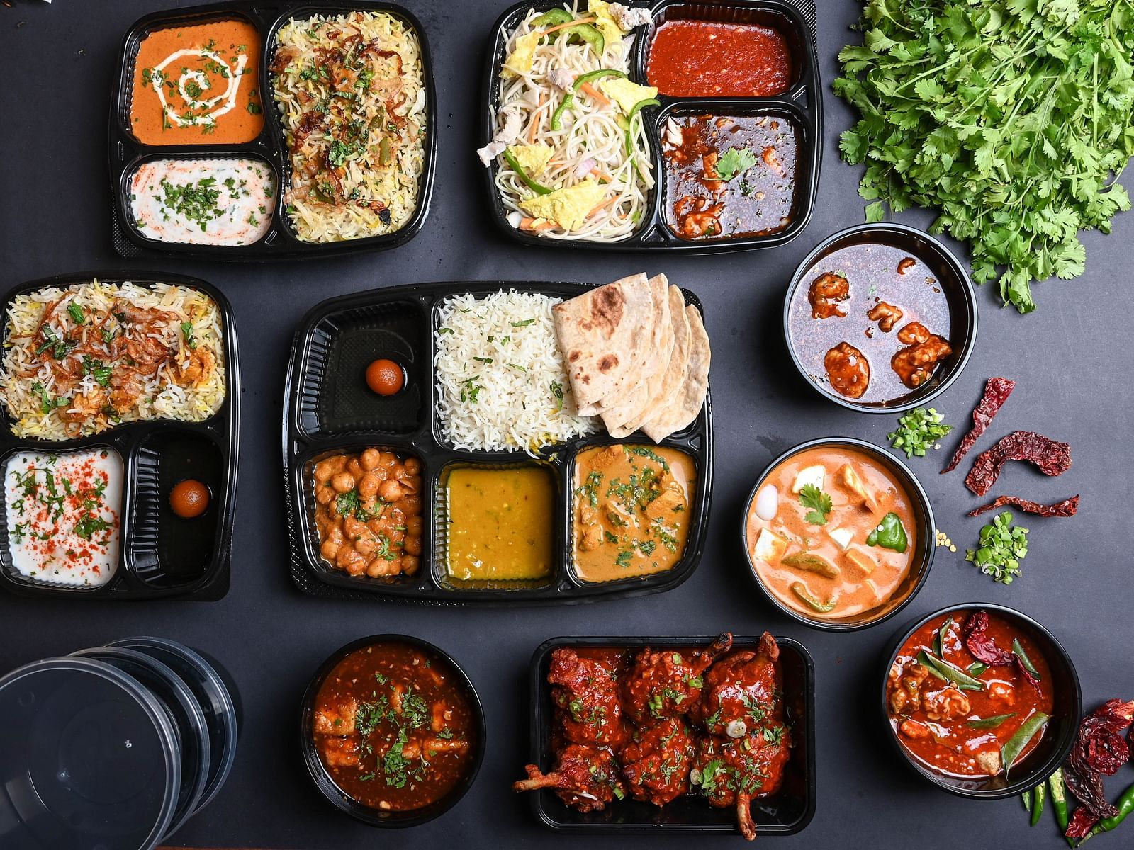 An image of scrumptuous meal from different cuisines | Diamond Parks, Pune