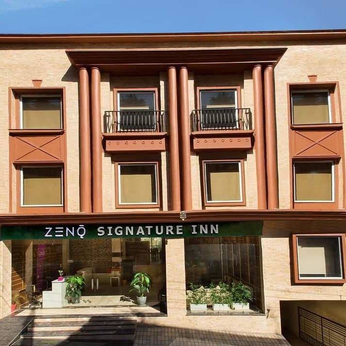 A close Facade of ZENQ Signature Inn McLeodganj 