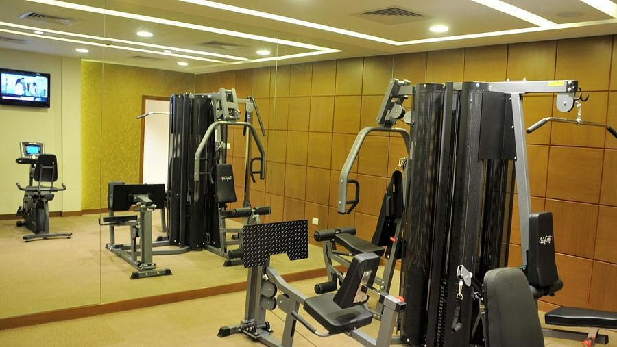 Adarsh Hamilton Bengaluru Hotel Adarsh Hamilton in Richmond Town Bangalore Luxury Hotel GYM