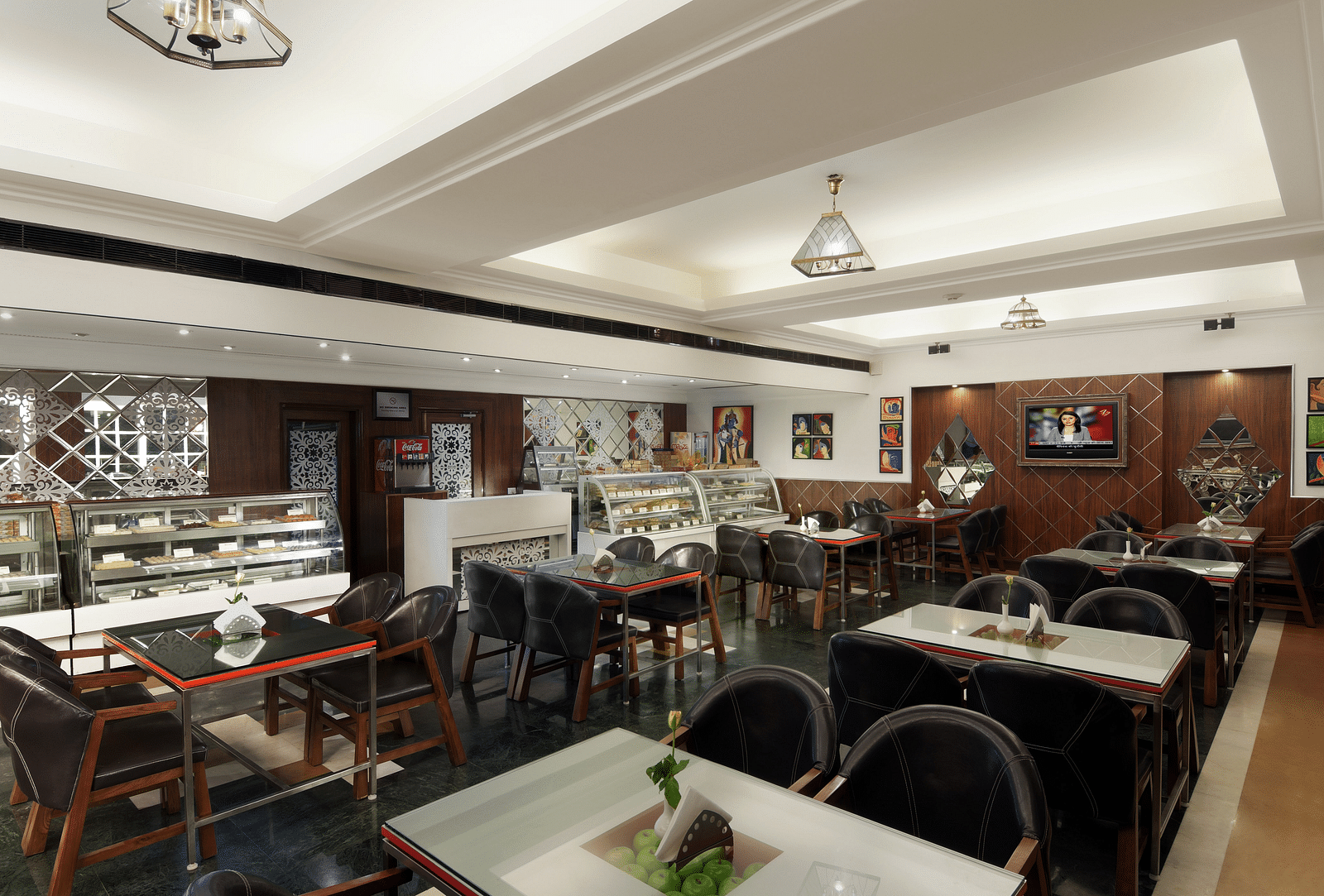 inside dining space at the restaurant - Mayfair Lagoon, Bhubaneswar 5