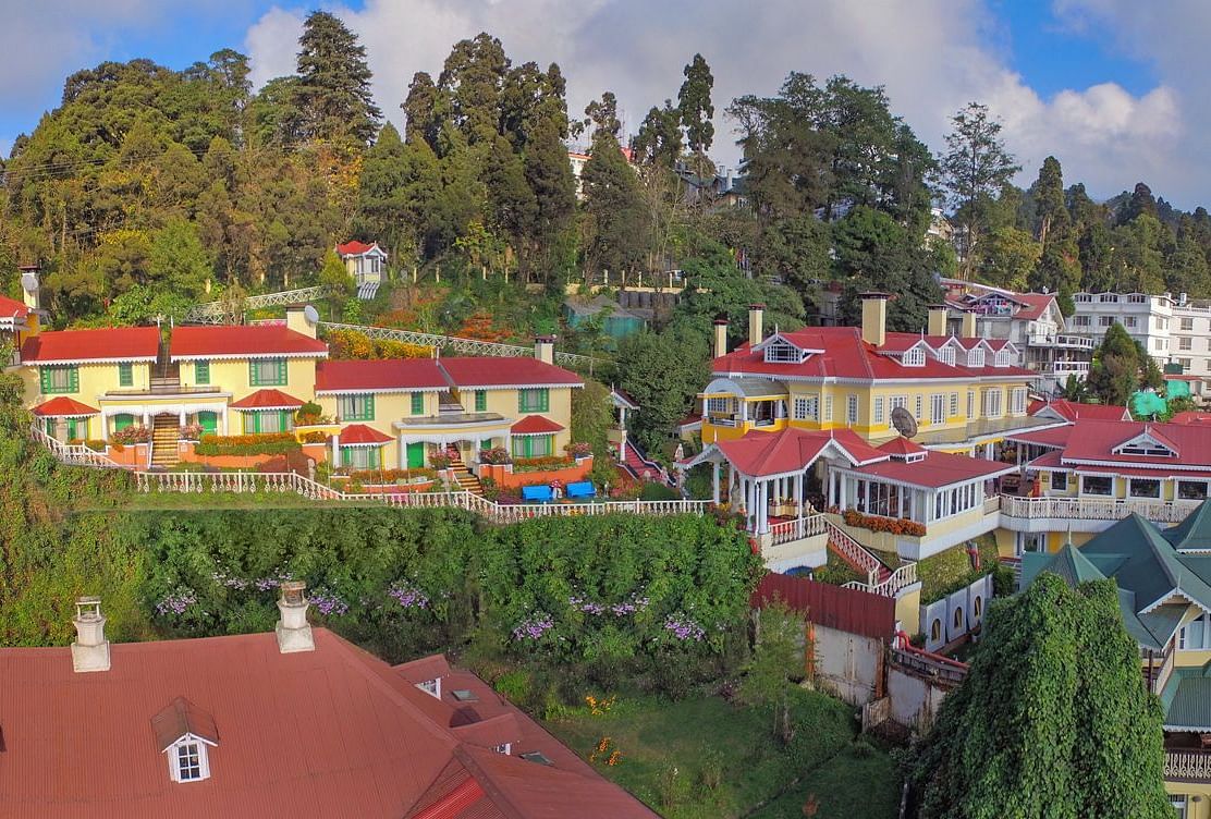 Arieal Shot of the resort - Mayfair Hill Resort, Darjeeling