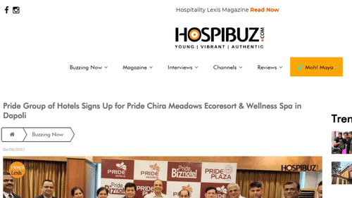 Pride-Group-of-Hotels-Signs-Up-for-Pride-Chira-Meadows-Ecoresort-Wellness-Spa-in-Dapoli-HospiBuz
