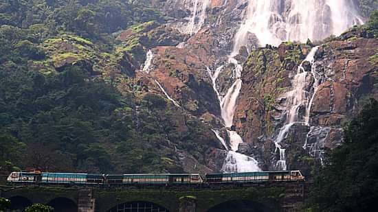 Dudhsagar Falls, Tourist Attractions near Goa, Resort in Benaulim