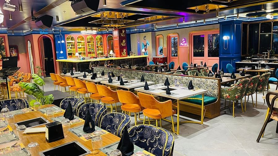 Full view of the restaurant Themis Barbecue House NSP Pitampura