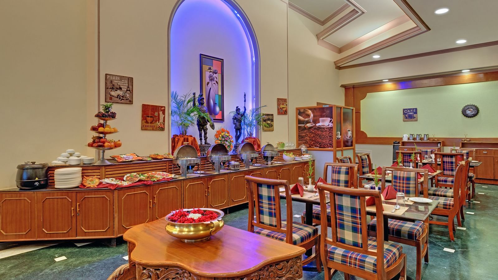 Dakshin Nakshatra Restaurant SRM Hotel Tiruchirappalli