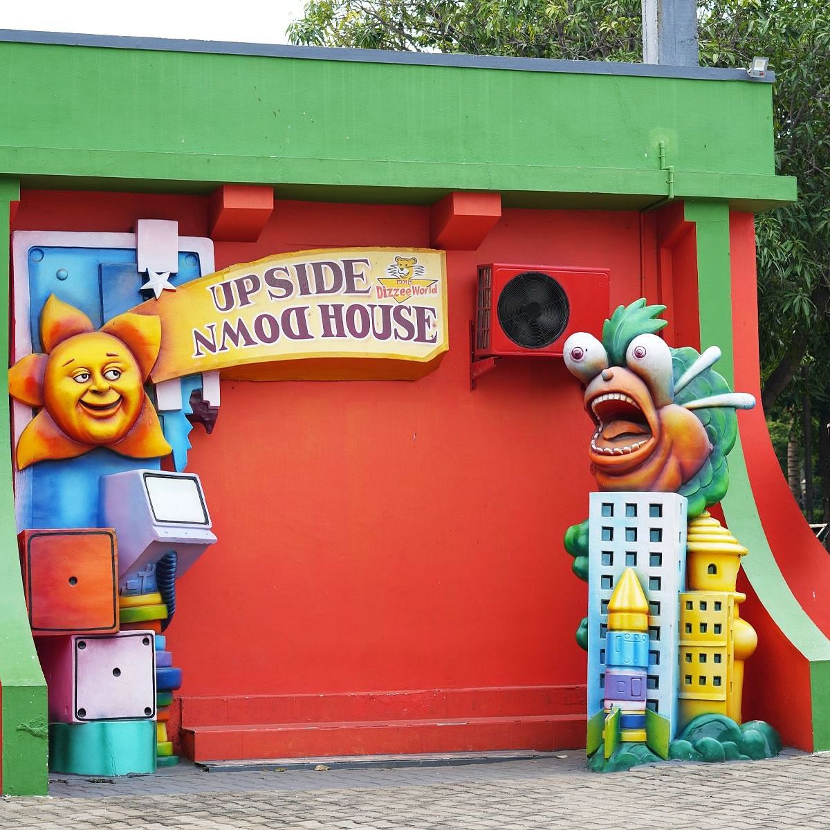 Upside down house