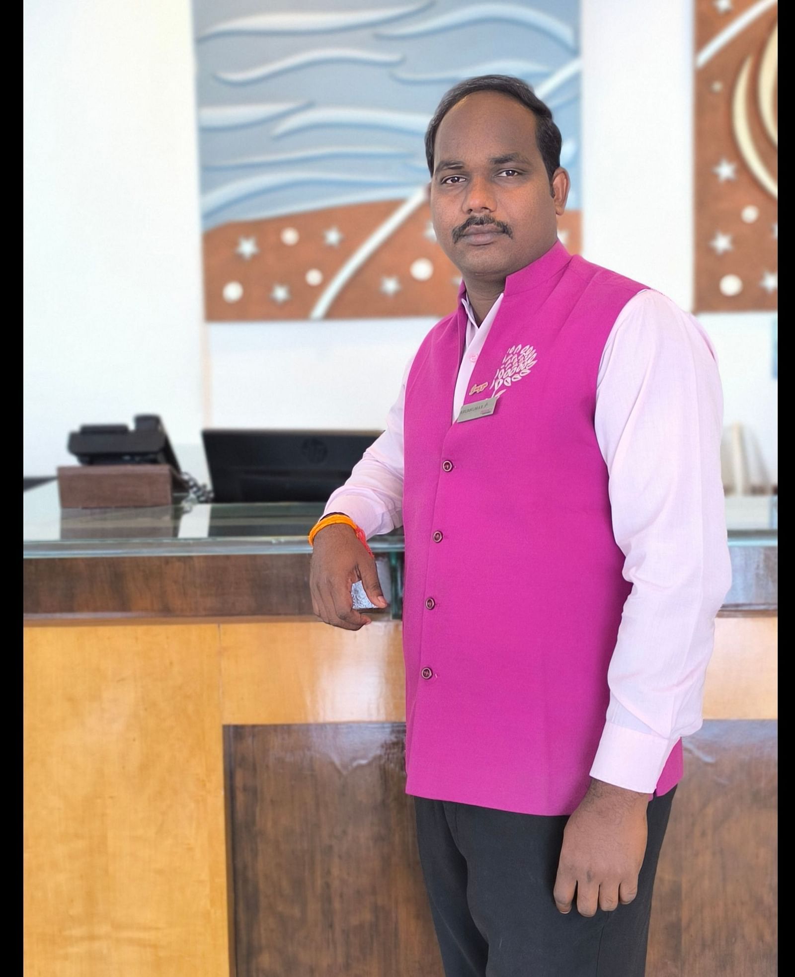 A photo of Mr.Arunkumar.