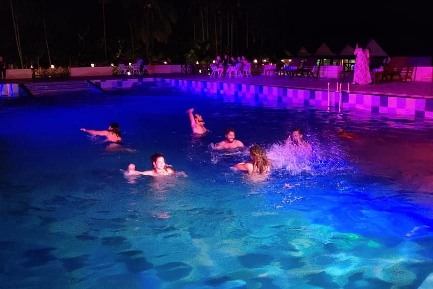 Pool Party at our hotel in Andaman and Nicobar Islands2