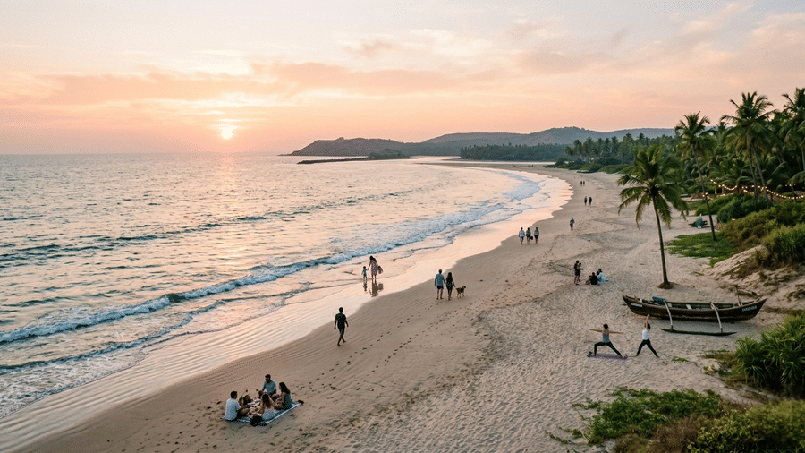 morjim beach view