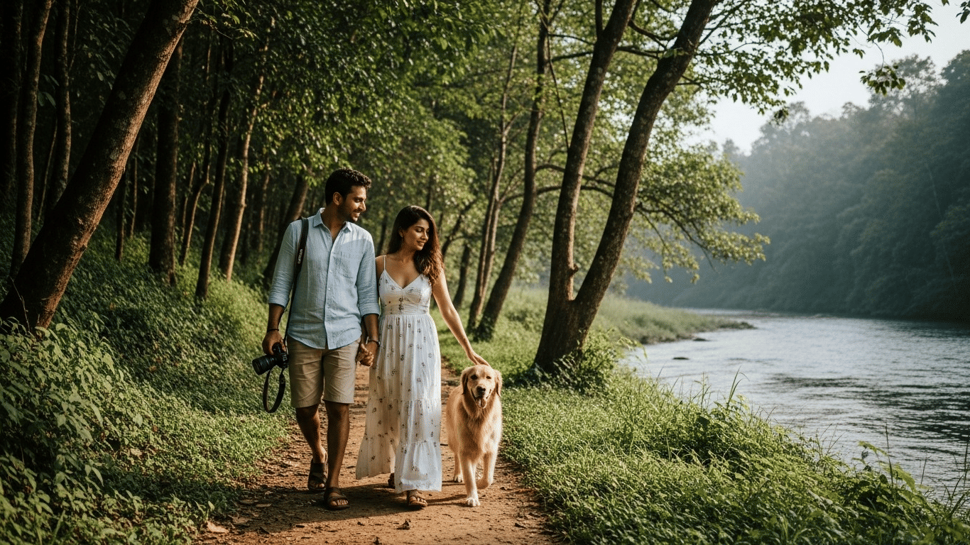 Pet vacation near Mumbai forest resort