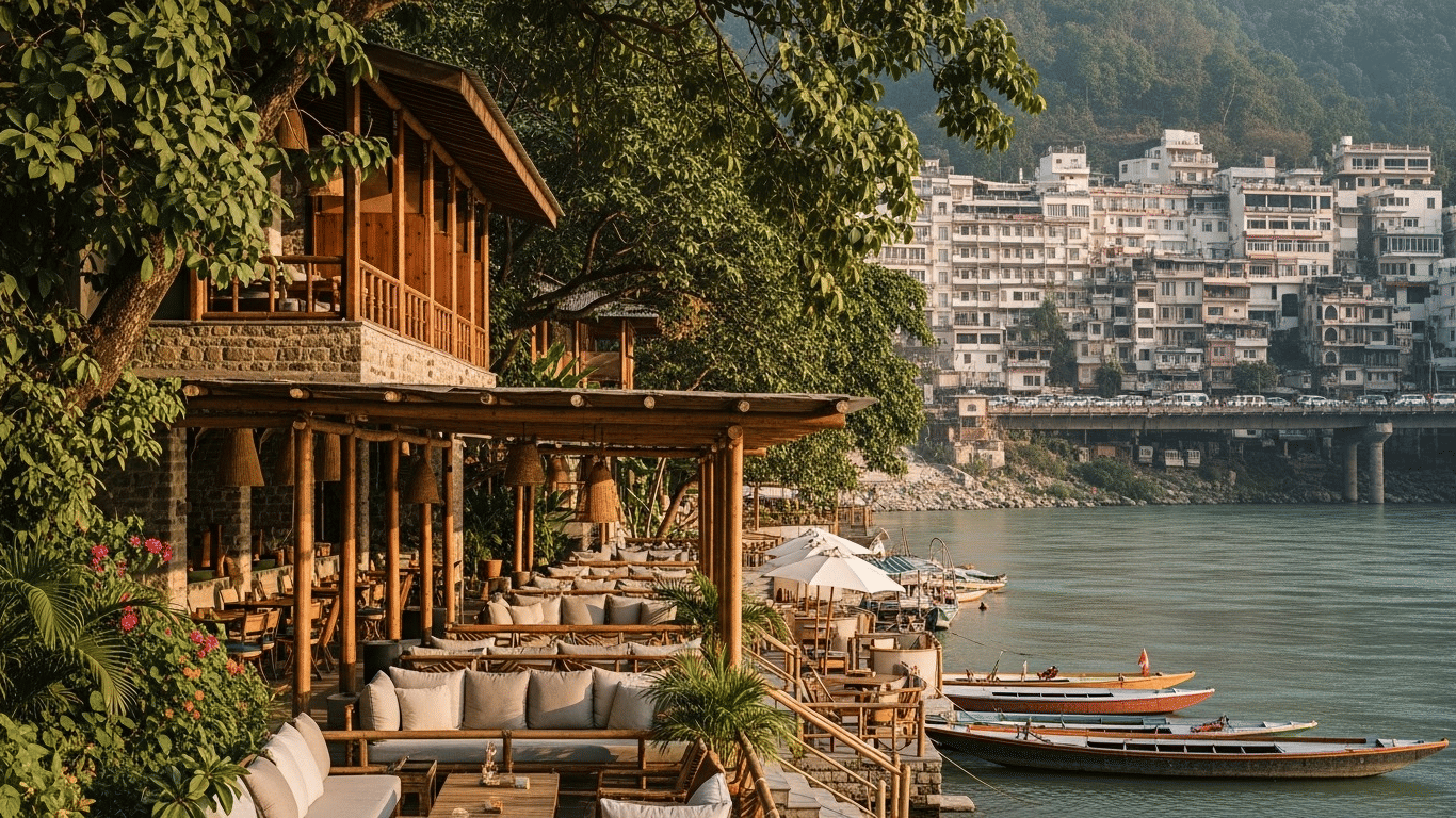 Riverside resorts near Rishikesh