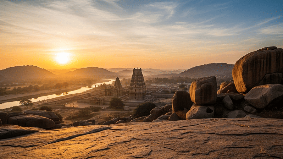 Hampi travel guide panoramic view