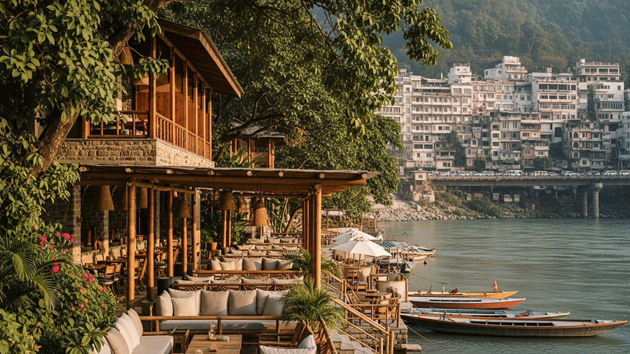 Riverside resorts near Rishikesh
