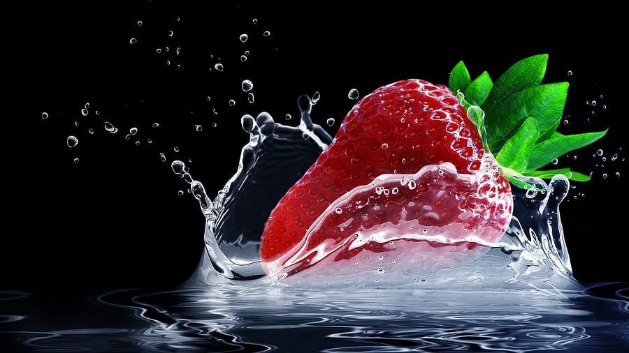 a strawberry
