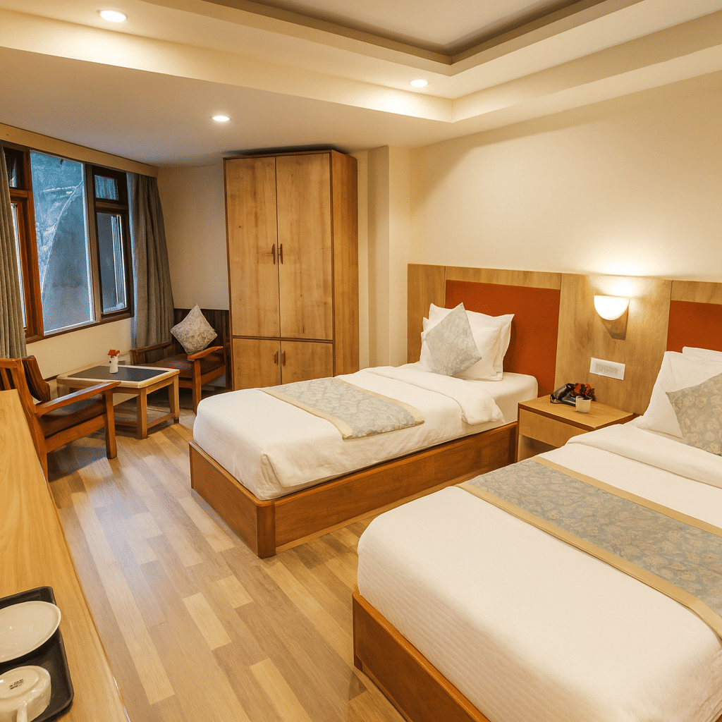 deluxe twin room gangtok