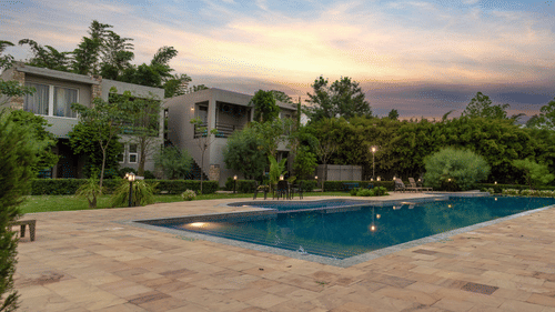 Luxury resort in jim corbett