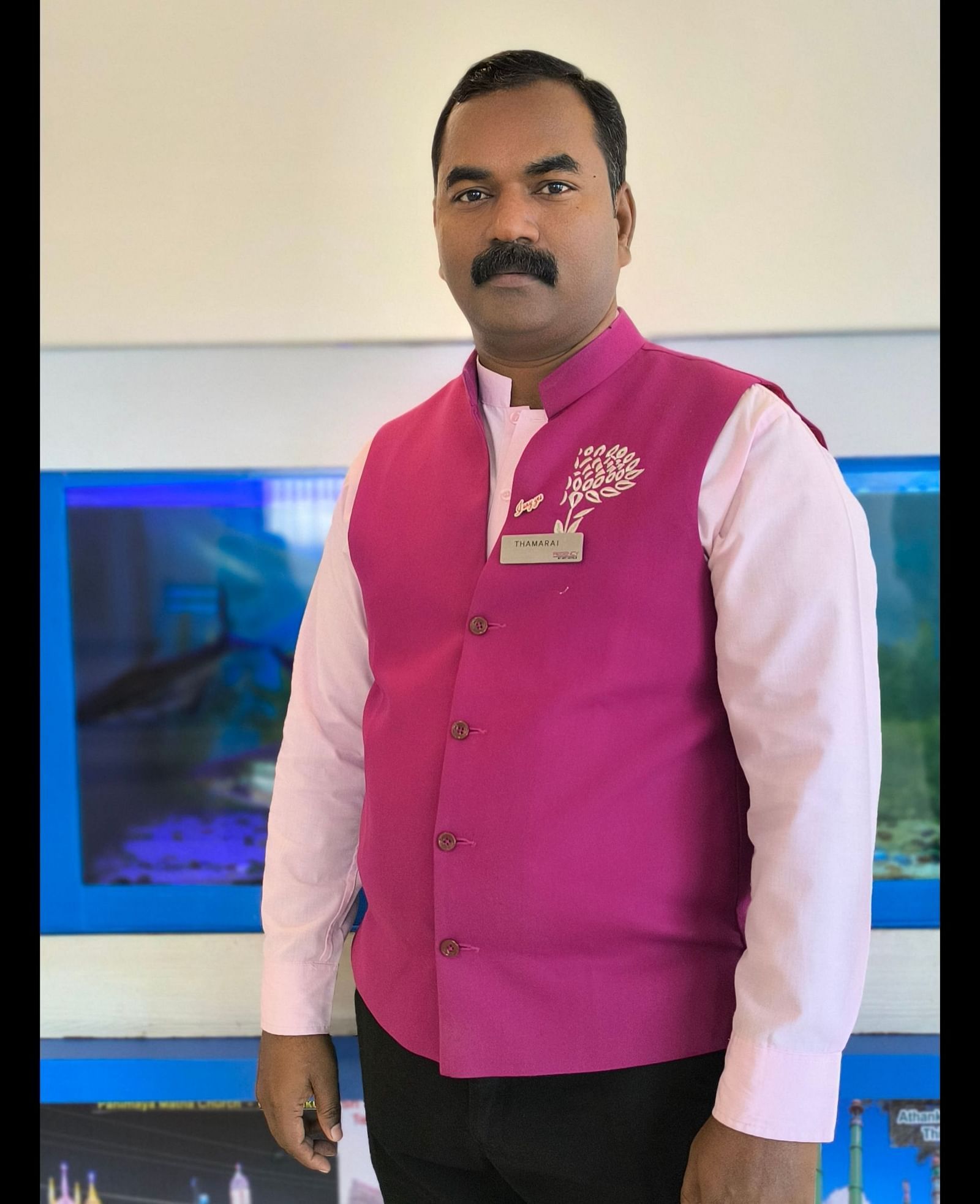 A photo of Mr. Thamarai.