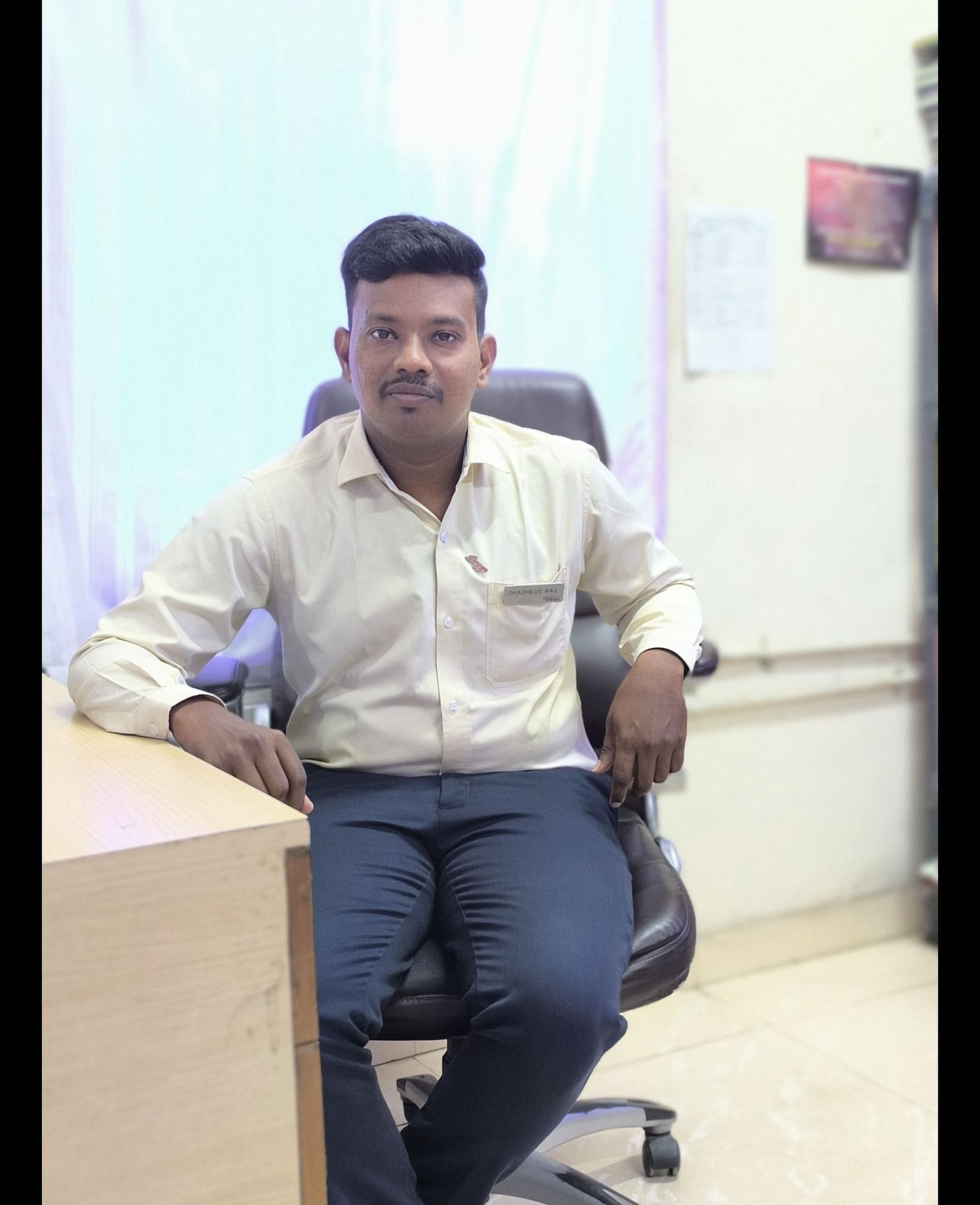 A photo of Mr.Dhadues Raj (Accounts).