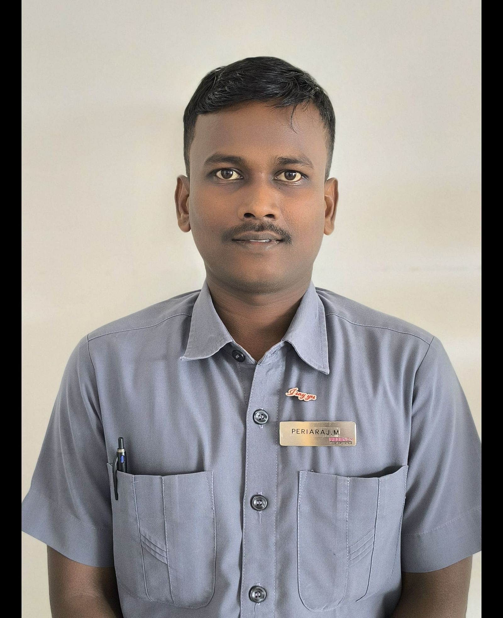 A photo of Mr.Periyaraj (Engineering).