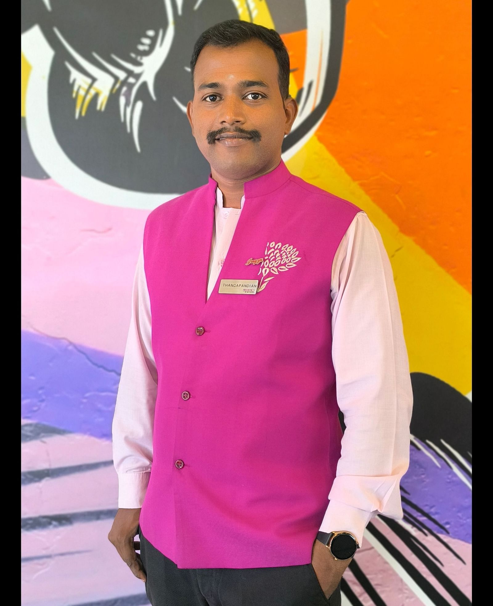 A photo of Mr.Thangapandian.