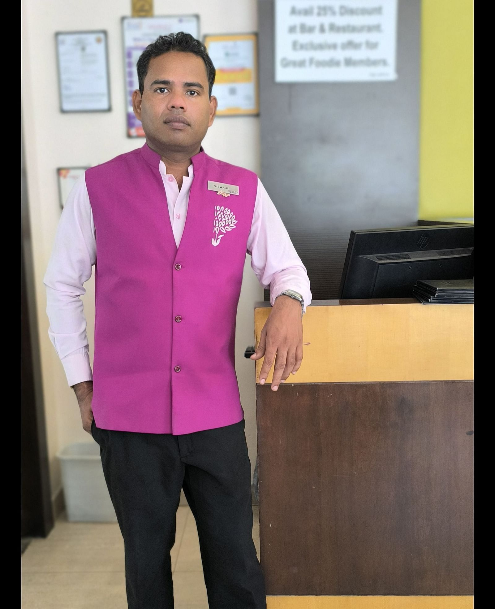 A photo of Mr.Viswanath Ramesh (Manager Accounts).