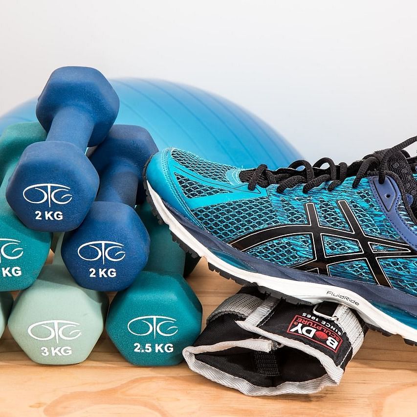 Gym Facilities and shoe