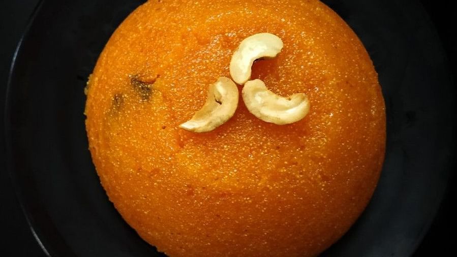 Rava Kesari Bath