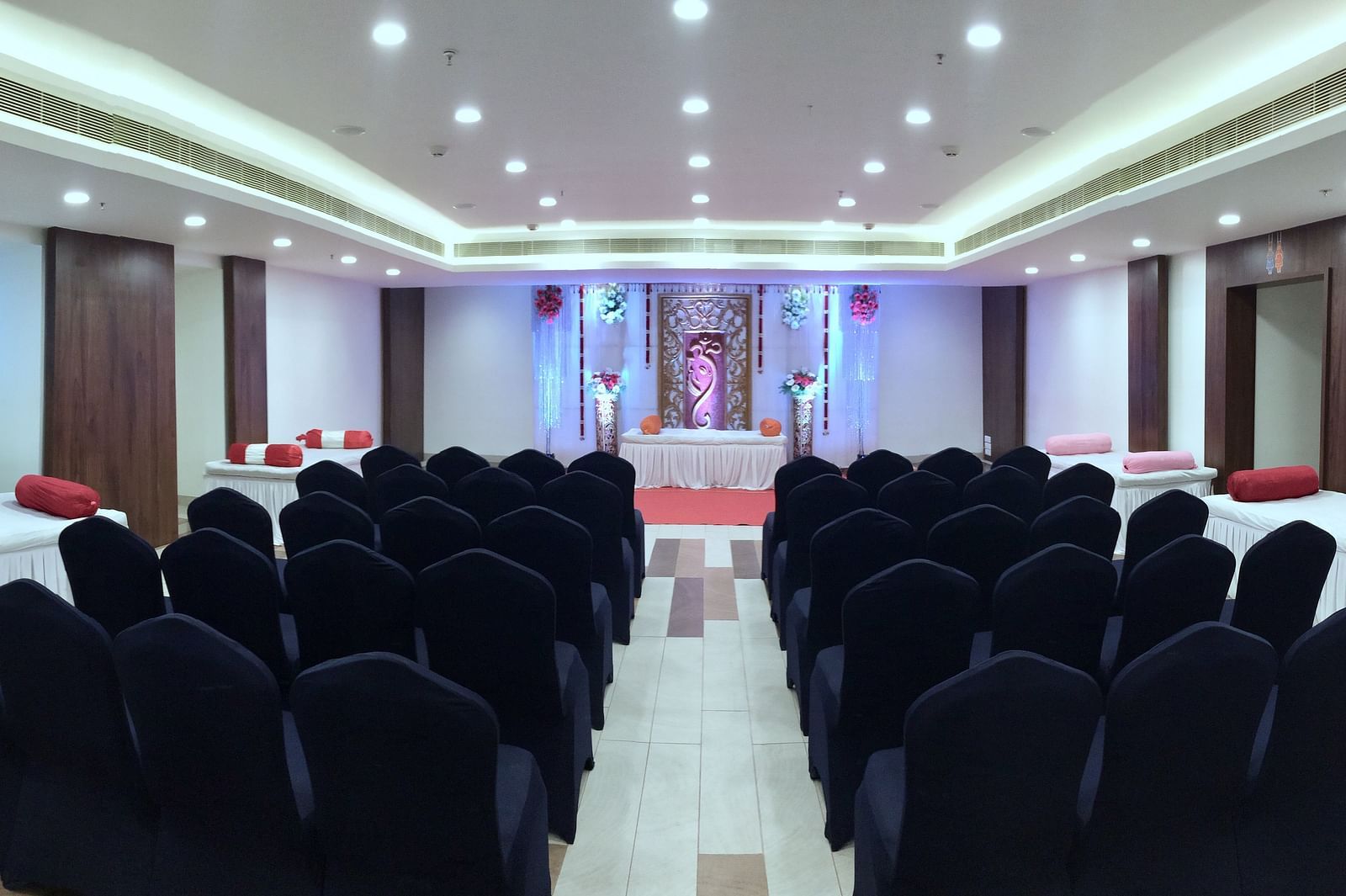 an image of the event hall filled with chairs at Zibe Salem by GRT Hotels