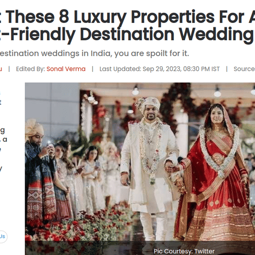 Screenshot of a news article - Karma Lakelands.